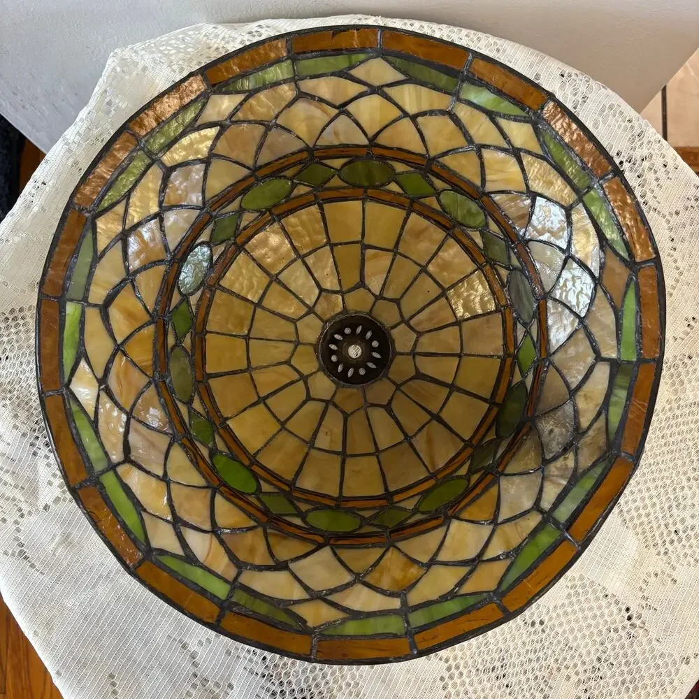 Tiffany Style Resin Lamp Shade 14